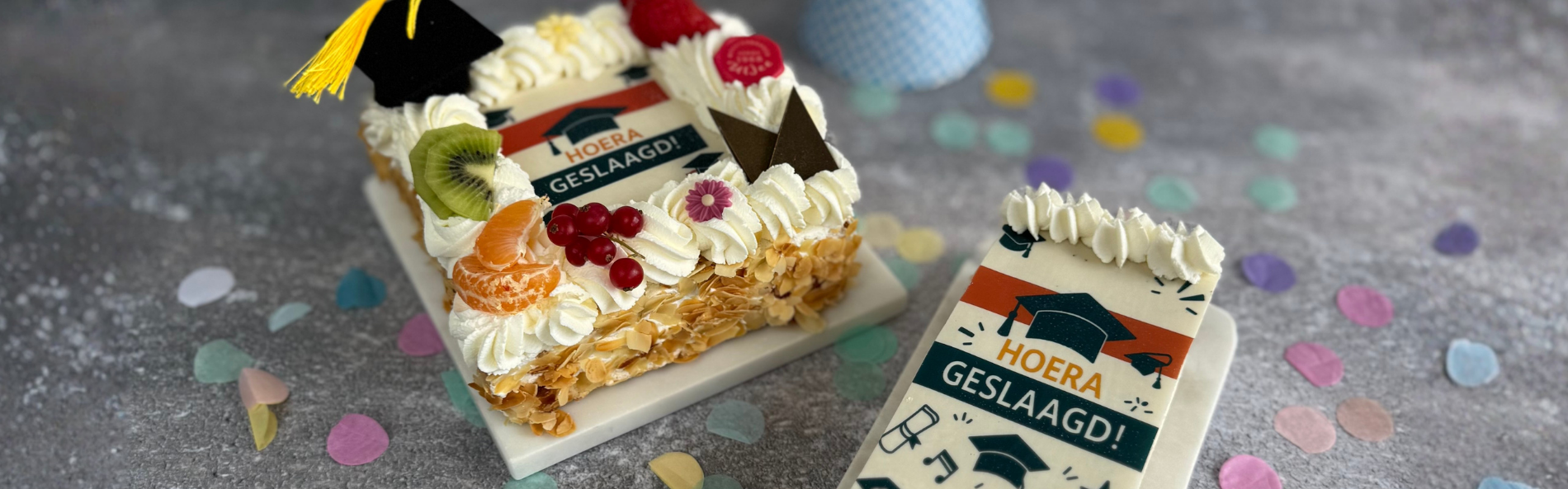 Vier het met een geslaagde taart!