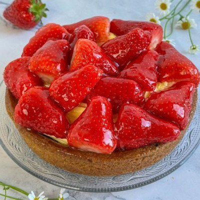 aardbei taartje